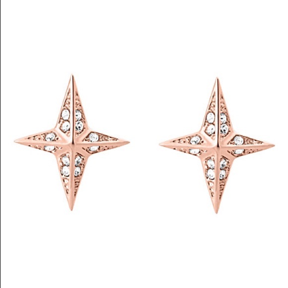 michael kors starburst earrings